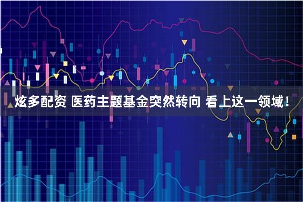 炫多配资 医药主题基金突然转向 看上这一领域！
